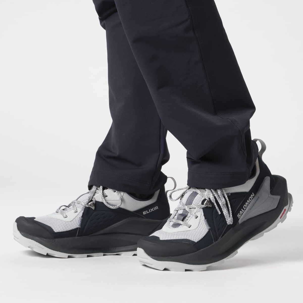 スニーカー Salomon Elixir GTX W Carbon Pearl Blue Flint Stone L47296300 Buy Wmns Elixir GORE-TEX 'Carbon Flint Stone' - L47296300 | GOAT